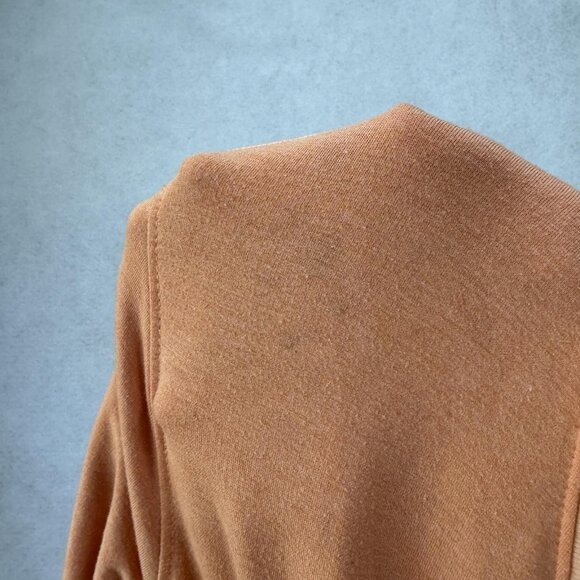 The North Face Sweater Womens Medium Orange Open Front Cardigan Pockets NF0A82Q1 - Picture 12 of 13